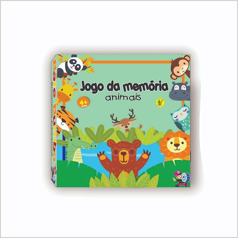 2 Jogos Educativos - Jogo da Memória Animais Inglês e Portugues 24