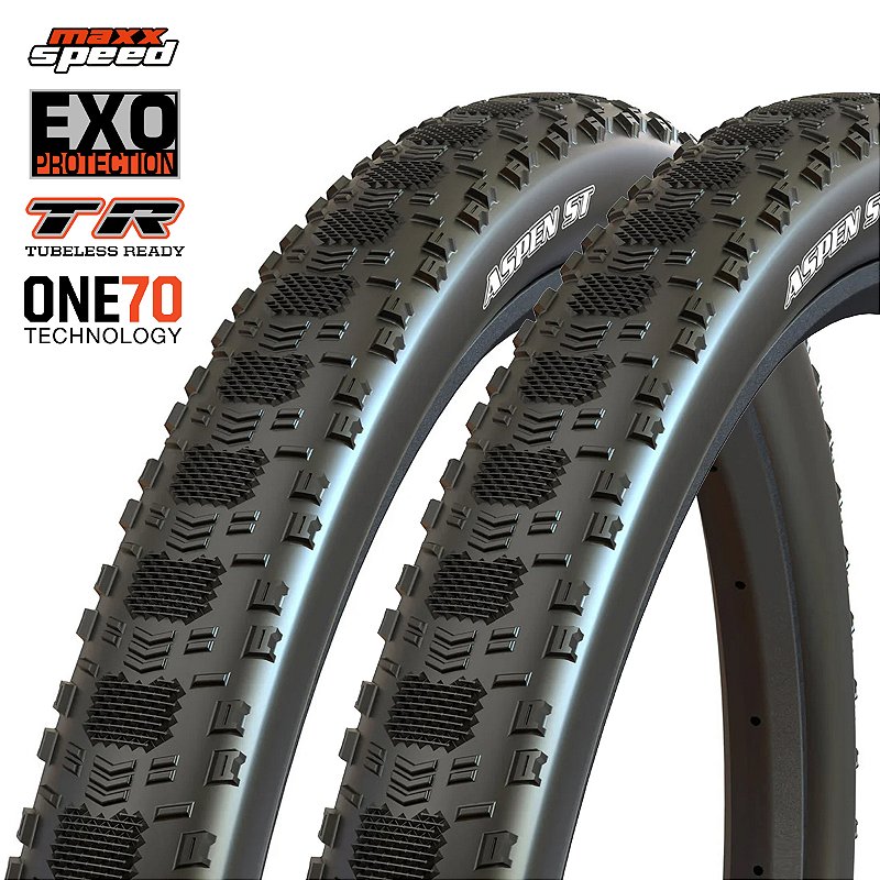 Par de Pneus Bicicleta Maxxis ASPEN ST 29x2.25 Dobrável Team Spec