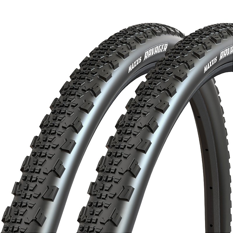 riebe Pneus Maxxis RAVAGER 700x50C Dobrável EXO/TR - Preto (Par) - Azupa