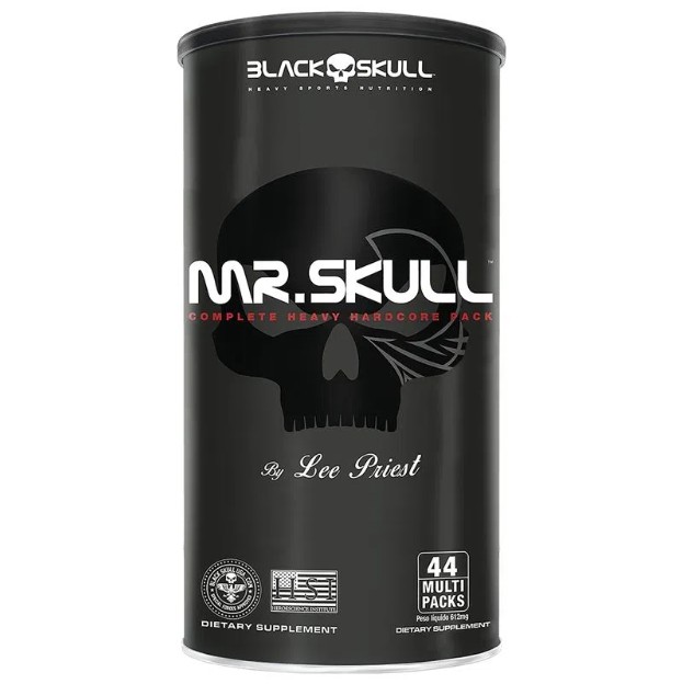 Mr Skull - Black Skull - Suplevita | Loja de Suplementos em São Paulo