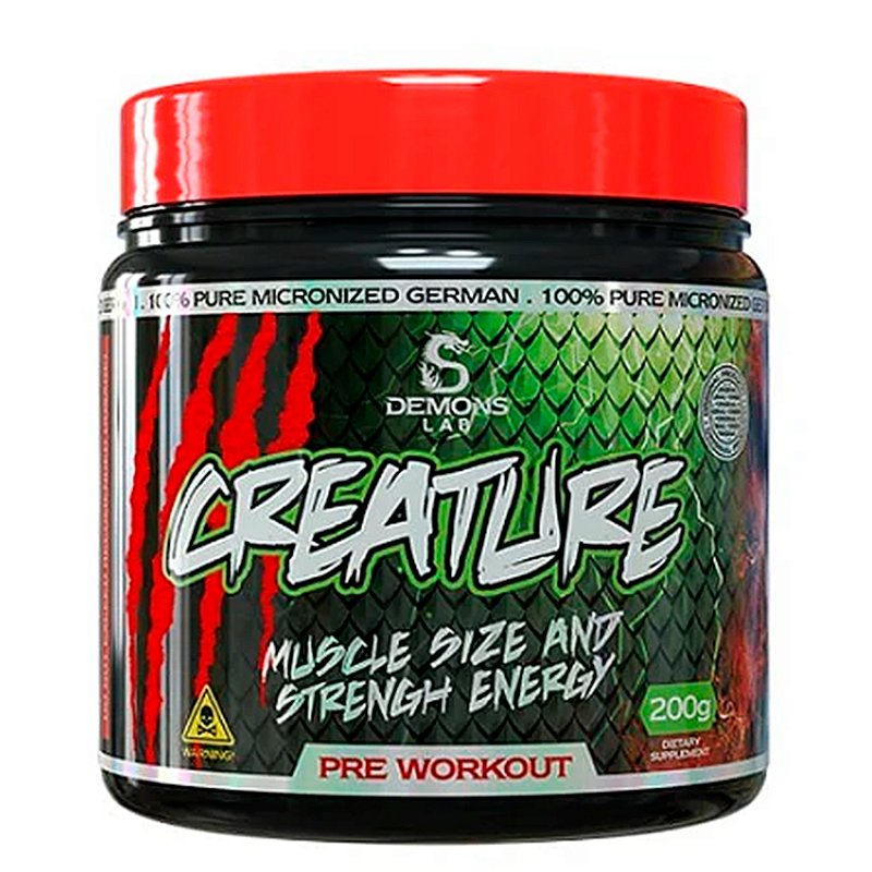 Creature 100% Pure Demons Lab - Suplevita | Loja de Suplementos em São ...