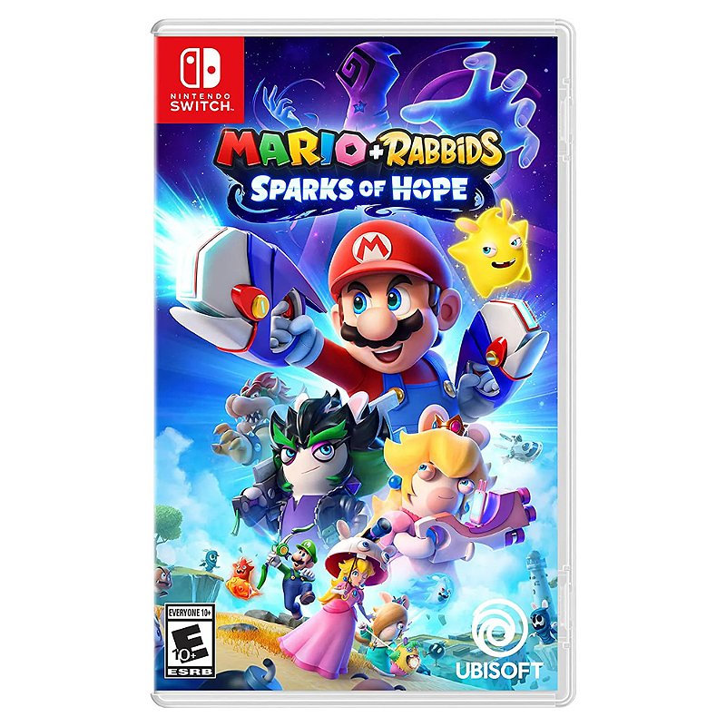 Jogo Mario + Rabbids Kingdom Battle (Seminovo) - Nintendo Switch - ZEUS  GAMES - A única loja Gamer de BH!