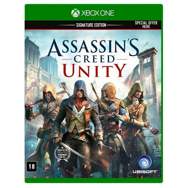 Assassin's Creed - Unity - Xbox One - ZEUS GAMES - A única loja Gamer de BH!