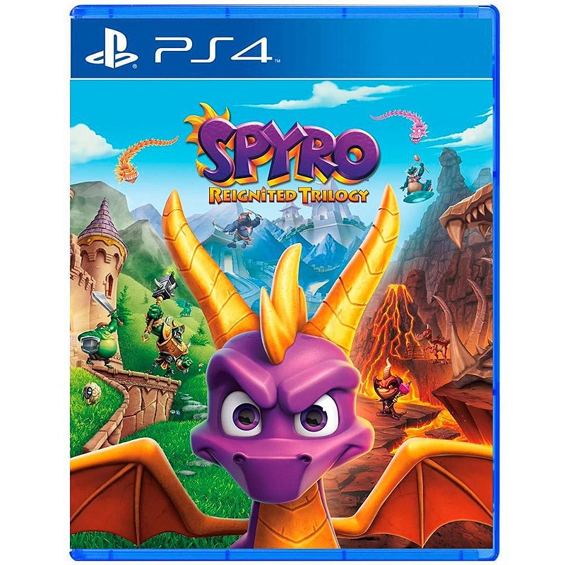 Análise: Spyro Reignited Trilogy (PS4/XBO) é um excelente retorno às  aventuras dos anos 90 - GameBlast