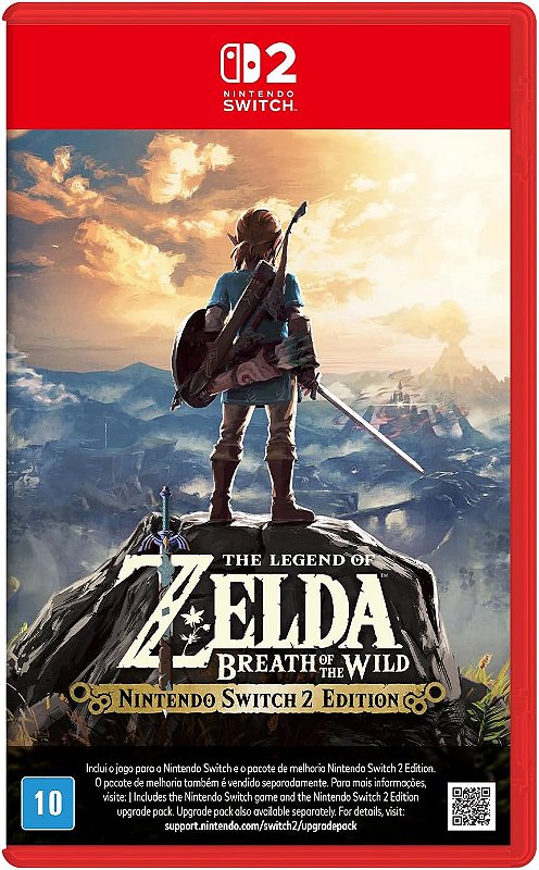 Jogo The Legend of Zelda Breath of the Wild – Nintendo Switch 2