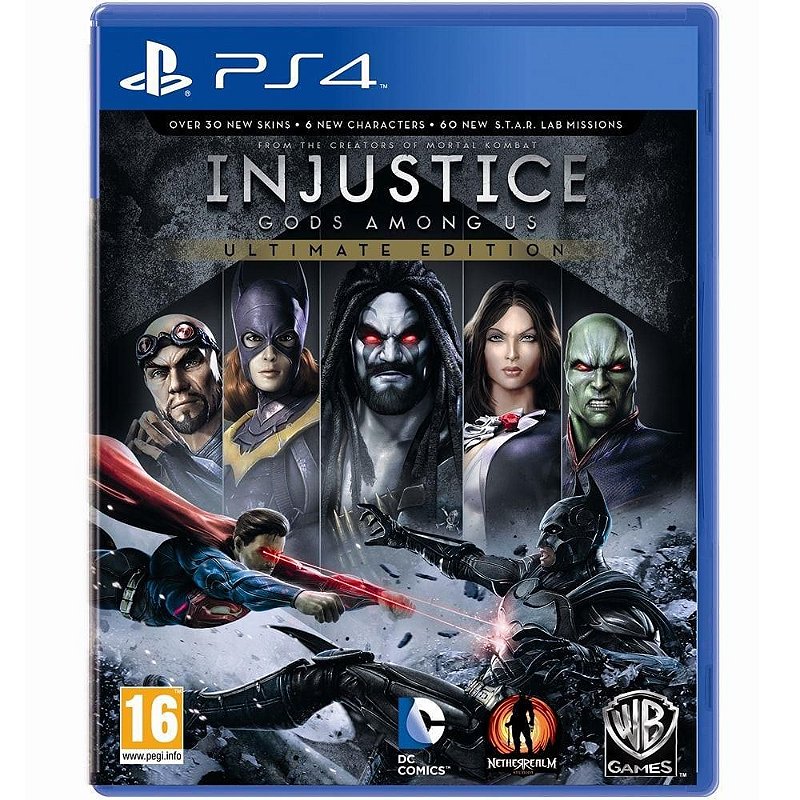 Injustice gods among us ps4 как