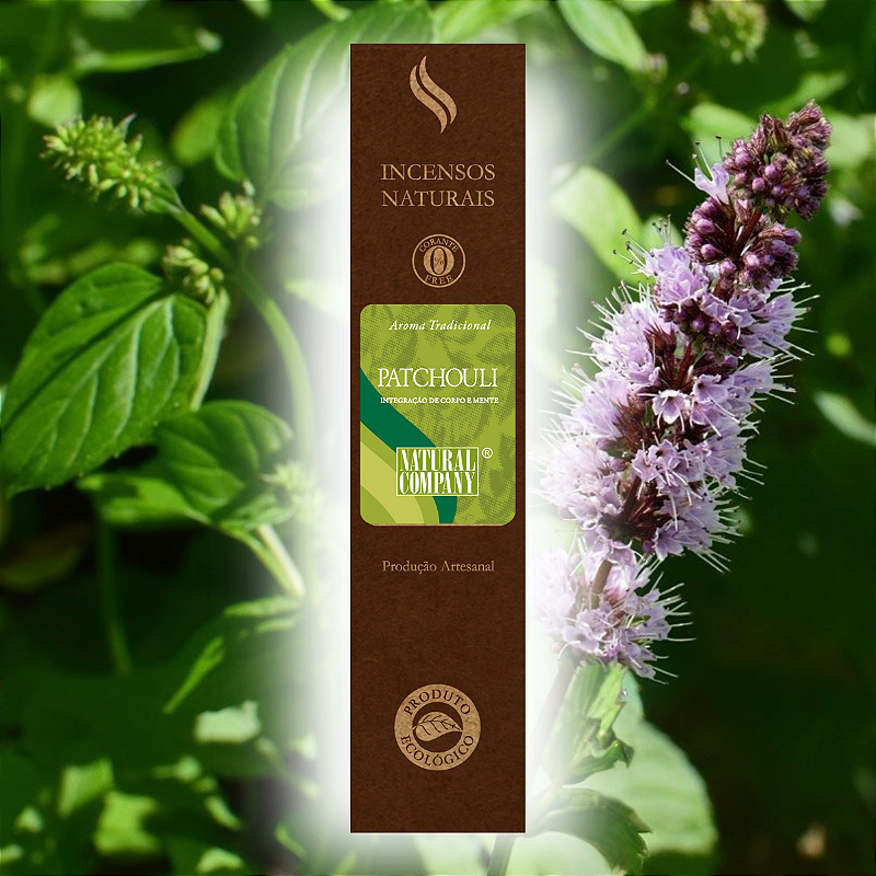 Incenso Patchouli Natural - Erboristeria Salus