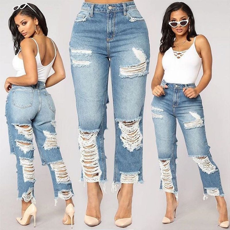 calça jeans preta mercado livre