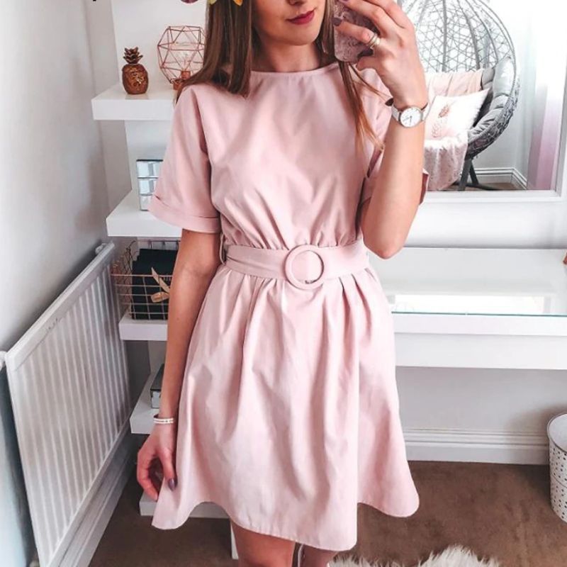 vestido rose