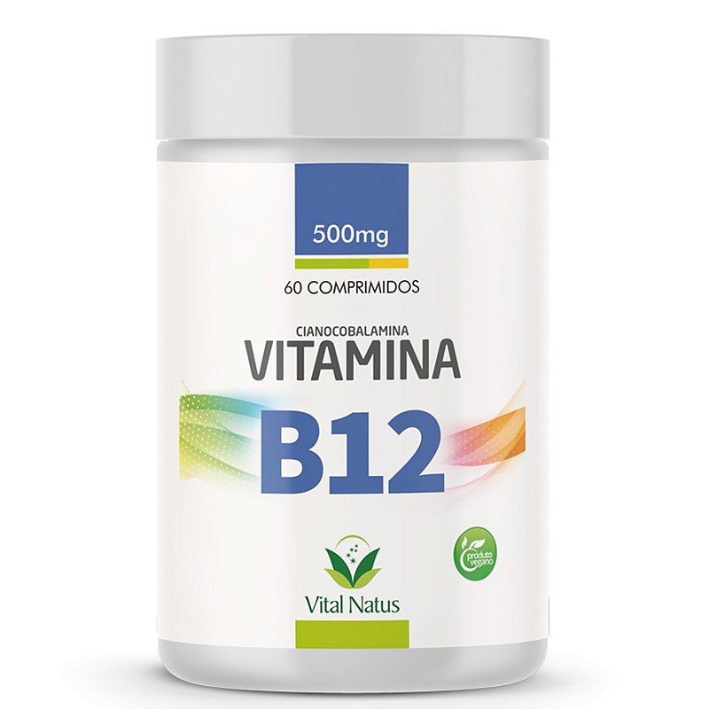 Vitamina B Cobalamina Comprimidos Mg Vital Natus Casa Do Naturalista Produtos