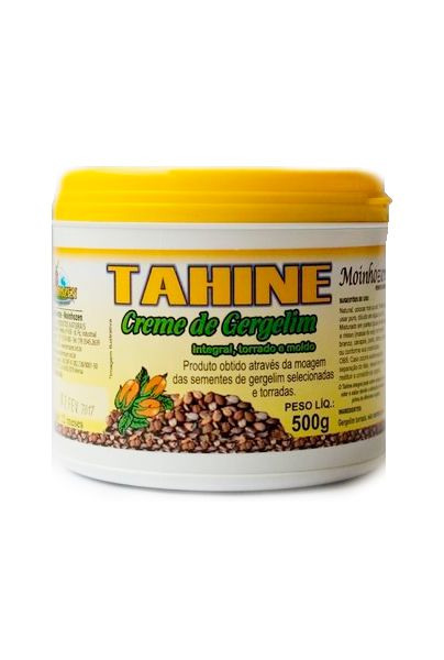 Tahine Creme de Gergelim - 500g - Moinhozen - Casa do Naturalista