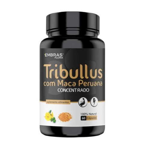 Tribulus com Maca Peruana 60 cáps Naturalamor