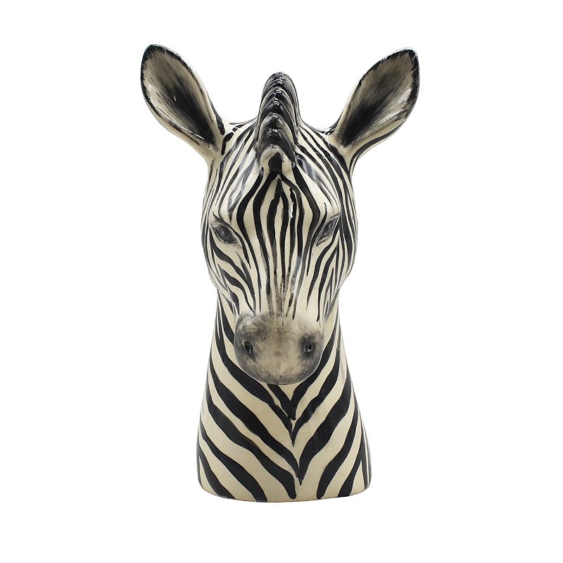 Vaso de cerâmica cabeça de zebra M - Kasa57 - Kasa 57 - A Sua Loja