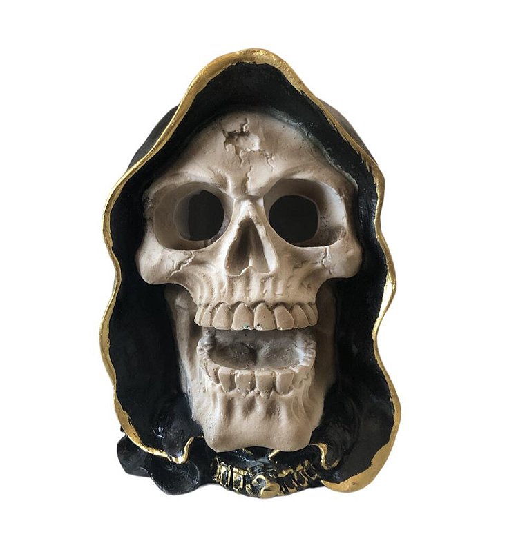 Porta Velas Skull