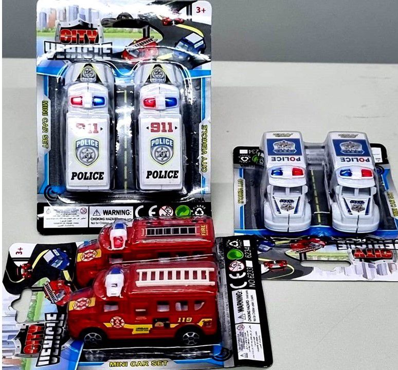 Kit Brinquedo Caminhão Bombeiro Fire Rescue - Chic Outlet