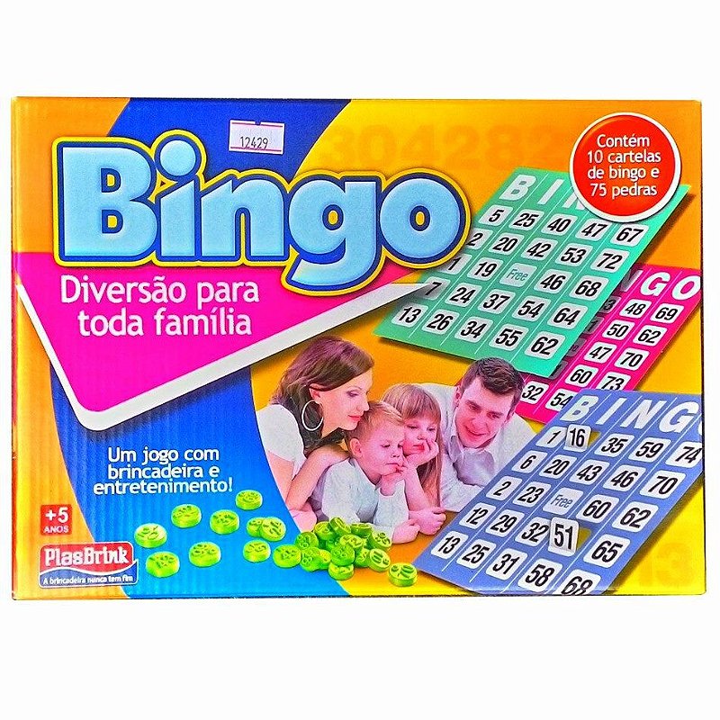 Jogo bingo mundo diversao infantil brink pontofrio
