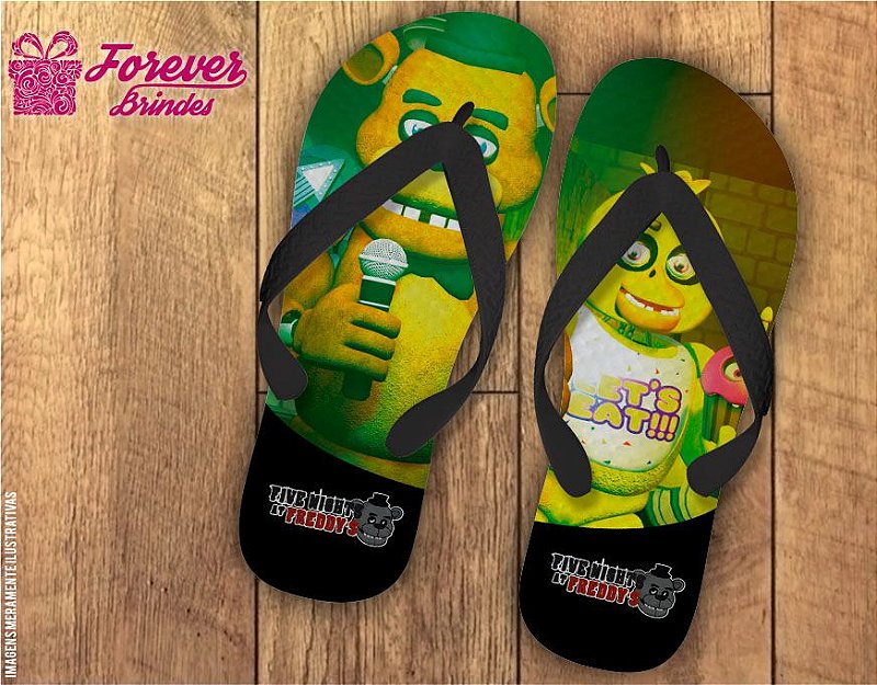 Chinelo Jogo Five Nights At Freddy's - FOREVER BRINDES