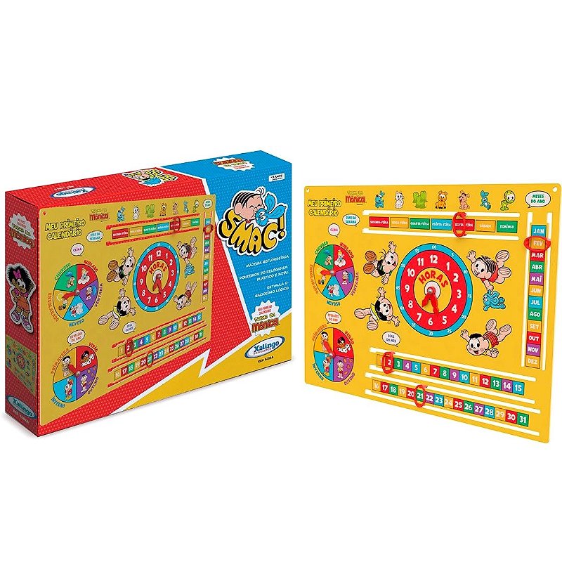 Meu primeiro calendário turma da mônica xalingo Clearance