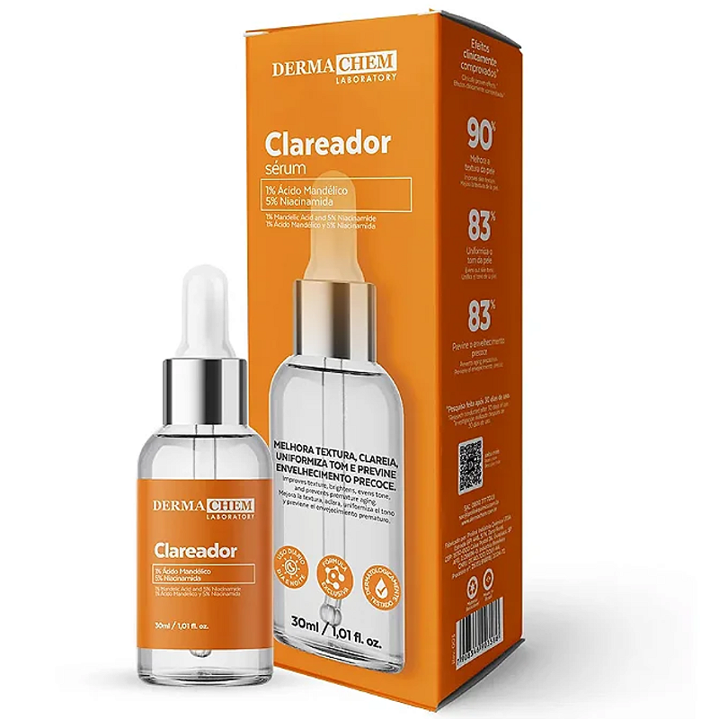 Sérum Clareador Dermachem DM586 - Maquiagem Atacado