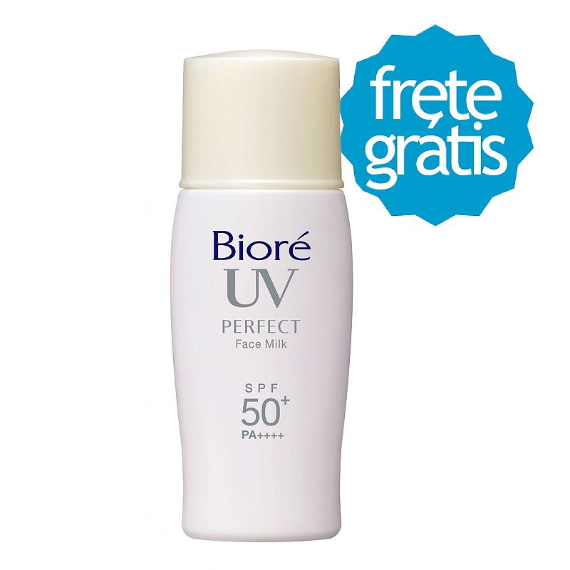 Protetor Solar Bioré Uv Perfect Face Milk - Frete Gratis