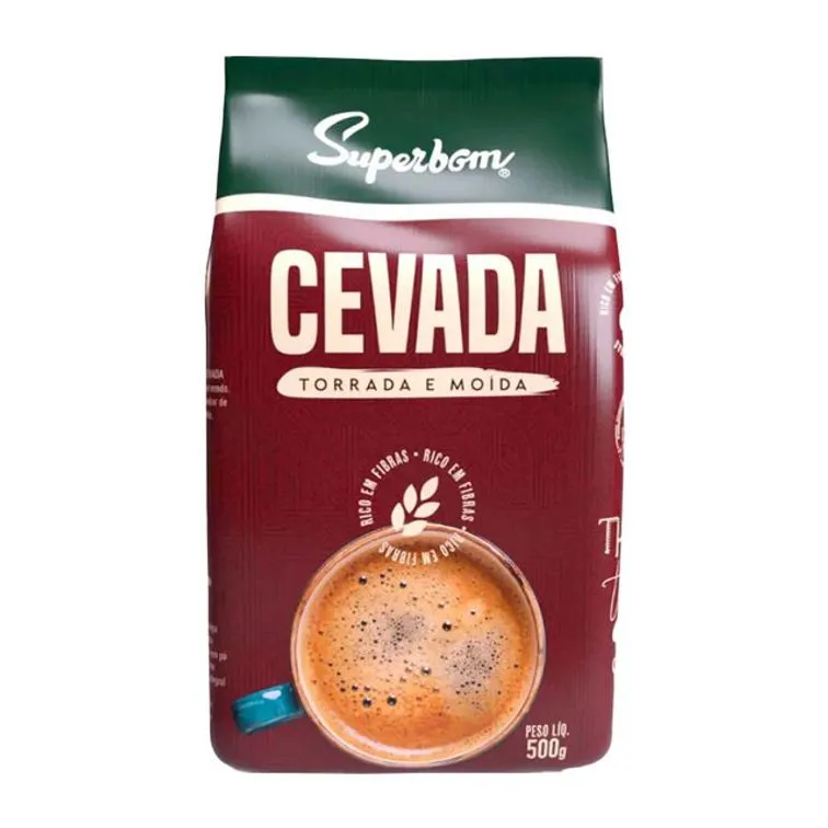 CAFE DE CEVADA TORRADA E MOIDA SUPERBOM 500G - Malagueta Produtos Naturais