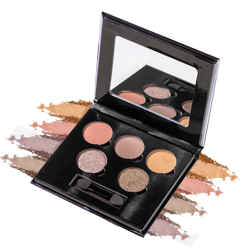 Glam Eyes Collection - Night 02 - Paleta de Sombras 5 cores