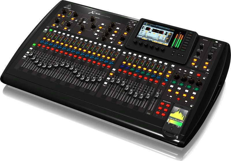 Mesa De Som Digital Behringer X32 Full 32 Canais Mundo do DJ