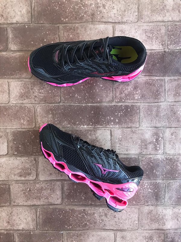 mizuno rosa e preto