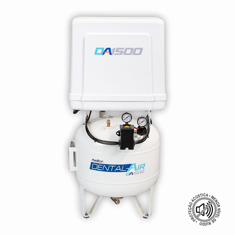 Compressor de Ar DA1500 30VFP AirZap Compressor Odontológico A loja dos Compressores