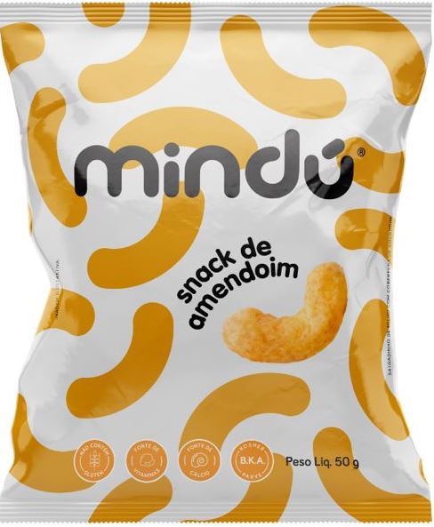 Snack de Milho com Pasta de Amendoim Tradicional (50g) - SnickSnacks