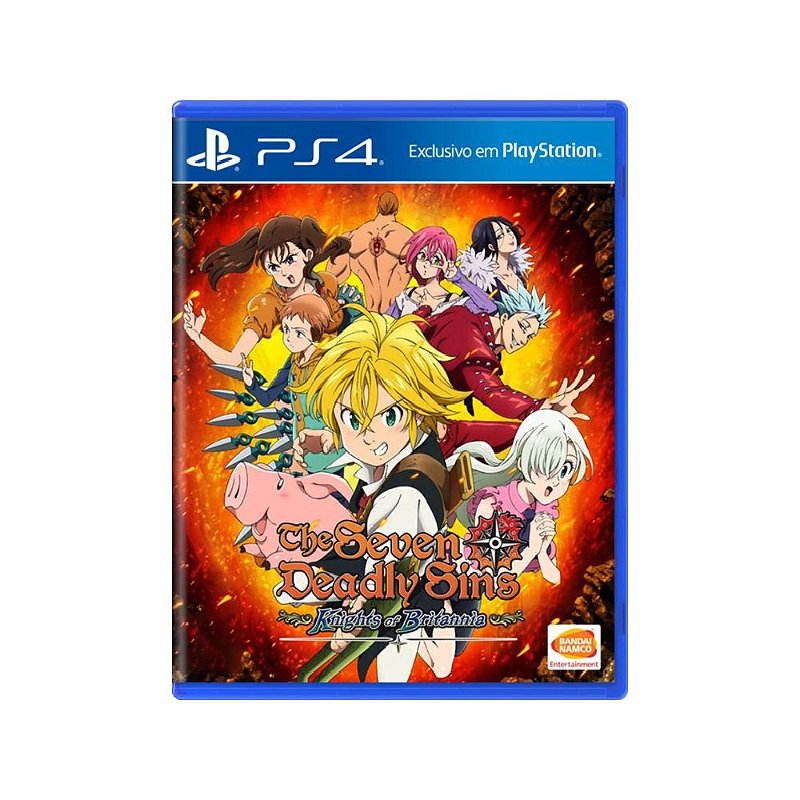 Jogo The Seven Deadly Sins Knights of Britannia-PS4(PlayStation