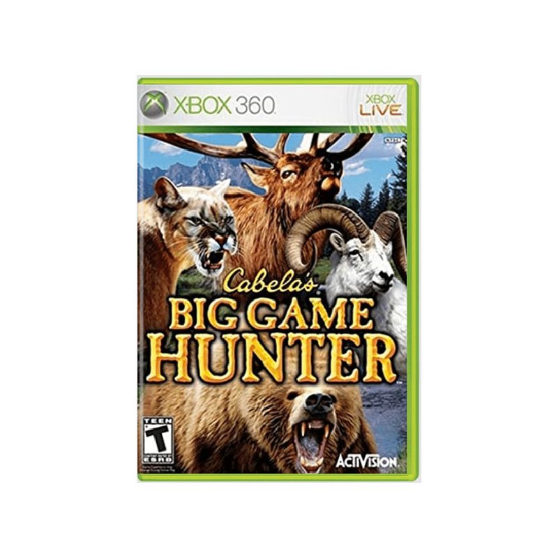Jogo Cabela's Big Game Hunter Xbox 360 Usado Xplace Games Loja