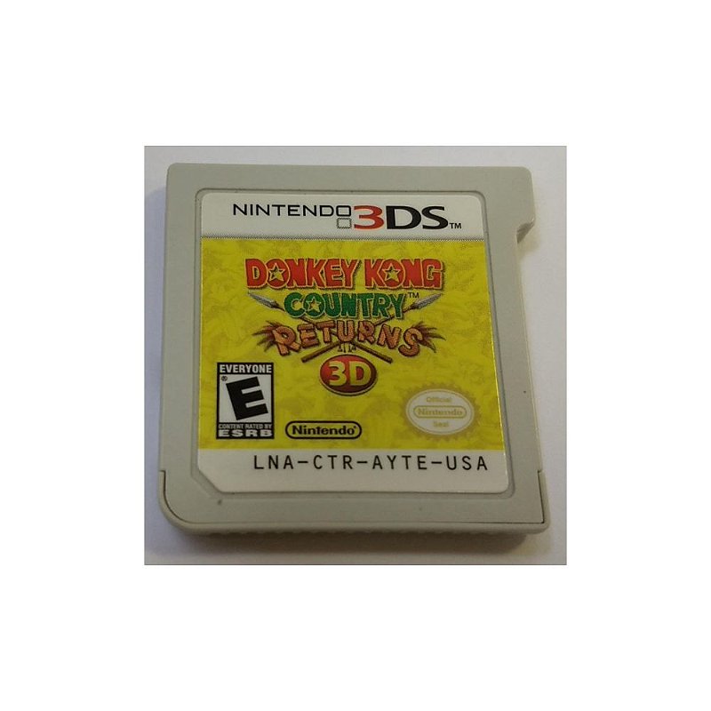 Jogo Donkey Kong Country Returns 3D (Sem Capa) Nintendo 3DS