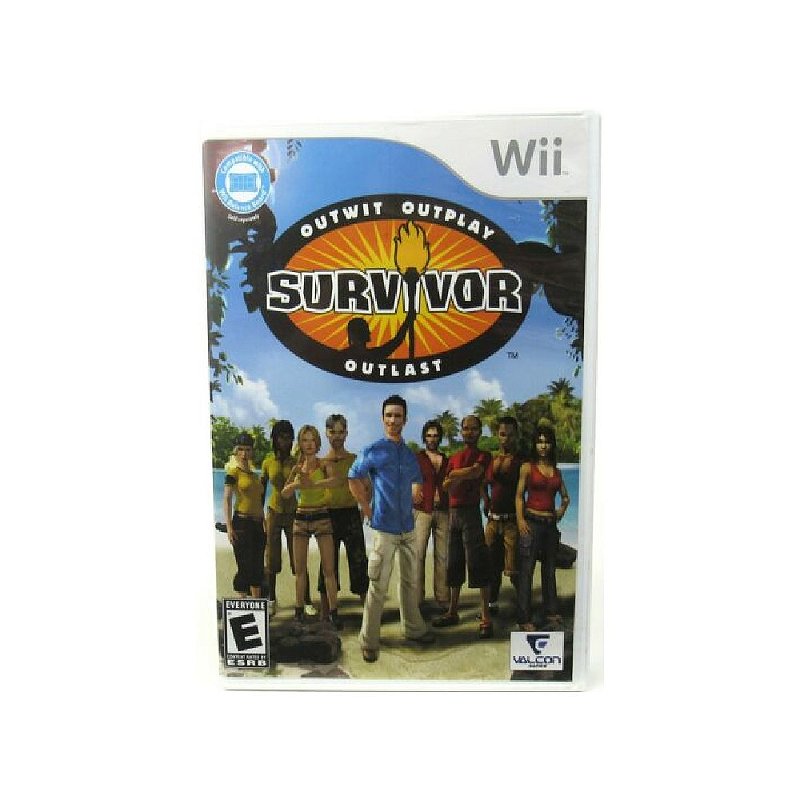 Jogo Survivor Outwit Outplay Outlast Wii Usado Xplace Games