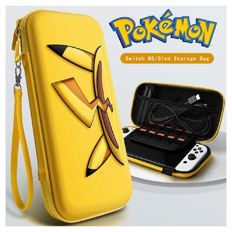 Case Rígida Pokémon (Pikachu 3D) - Nintendo Switch - Xplace Games ...