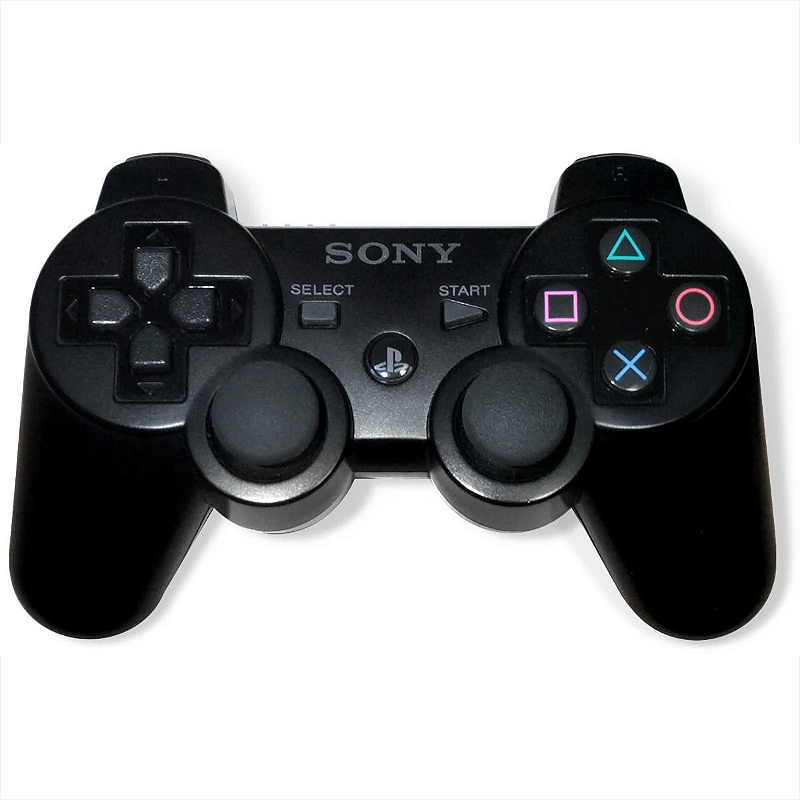 Controle Sony Dualshock 3 Preto PS3 Xplace Games Loja de games, vídeo game e assistência