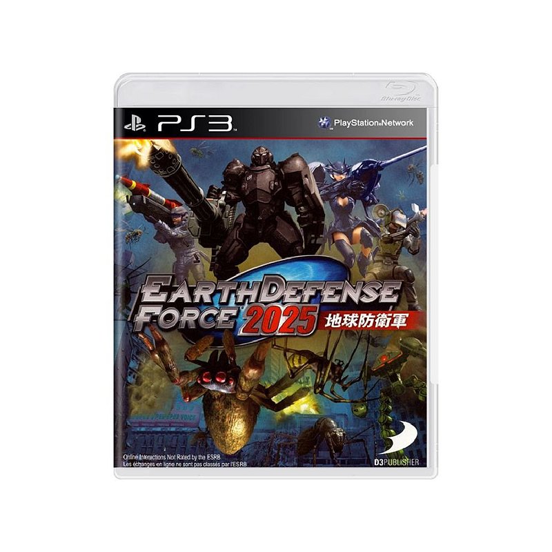 Jogo Earth Defense Force 2025 PS3 (Playstation) Usado Xplace