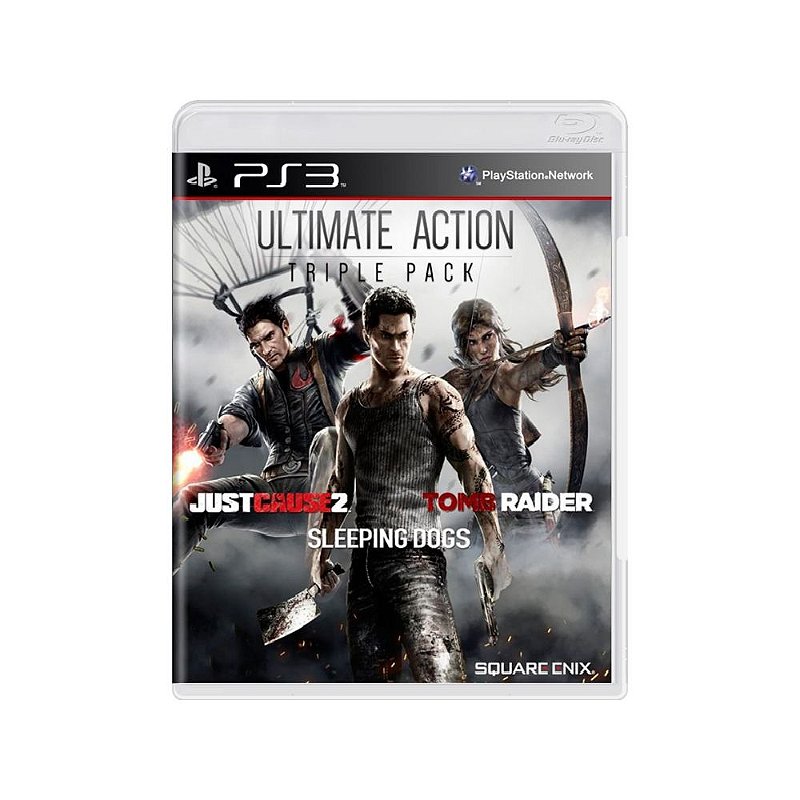 Jogo Pacote Ultimate Action Triple Pack - PS3(PlayStation) - Usado
