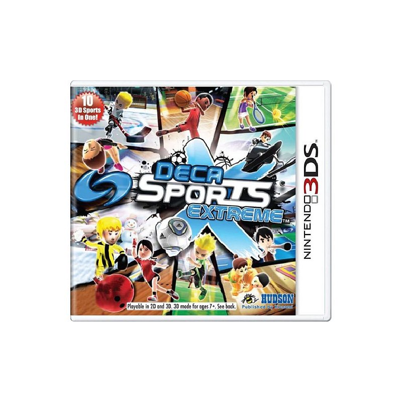 Jogo Deca Sports Extreme - 3DS (Nintendo) - Usado - Xplace Games