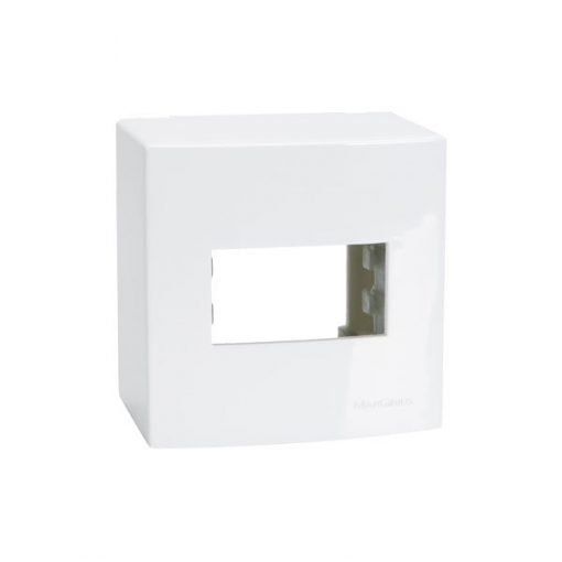 Sleek - Caixa sobrepor 1 Modulo - Anchieta Materiais Elétricos e