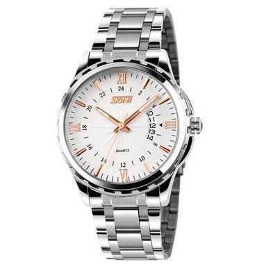 Relógio Masculino Skmei Analógico 9069 Branco - ShopDesconto - Aqui você  sempre tem desconto. Relógios de Pulso Analógicos, Digitais, Anadigi e  Smart Watch.