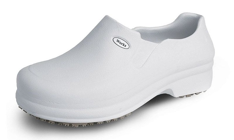 Sapato Branco em EVA - E1 - Silcom Calçados de Segurança