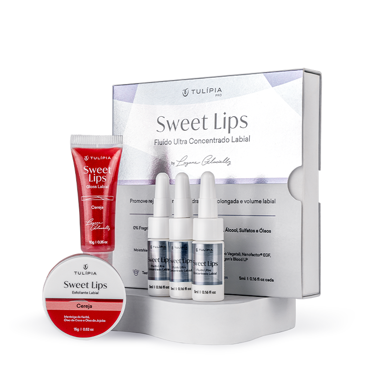 LIP×LIP グッズセット KIT SWEET LIPS CEREJA PROFISSIONAL - Rose Monteiro Estética