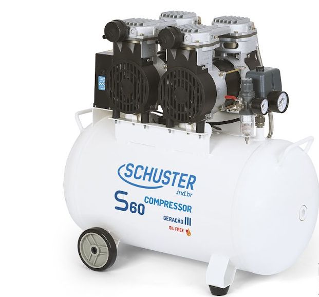 Compressor s60 - Schuster - Medsystem Hospitalar Sua Loja para Saúde