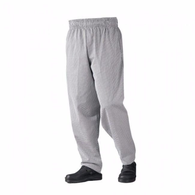 calça xadrez para cozinheiro