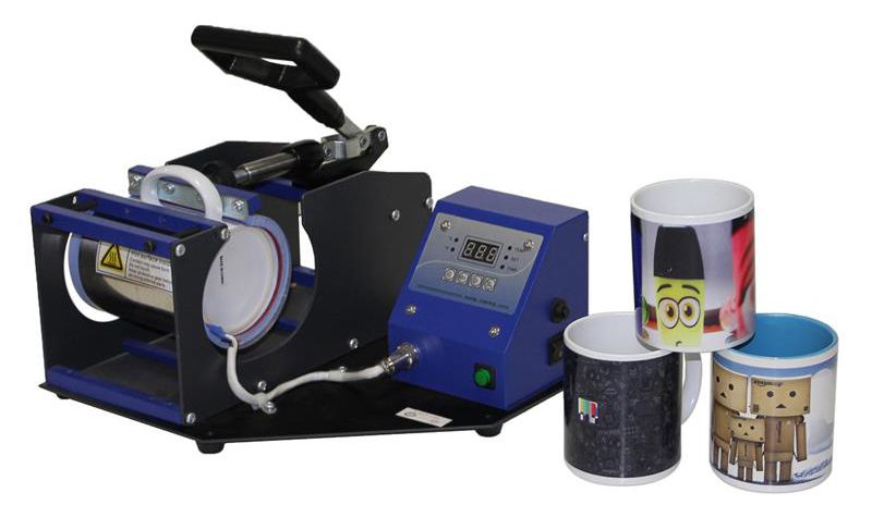 MÁQUINA DE ESTAMPAR CANECAS - PRENSA DE CANECAS BIVOLT - Barão Miguel ...