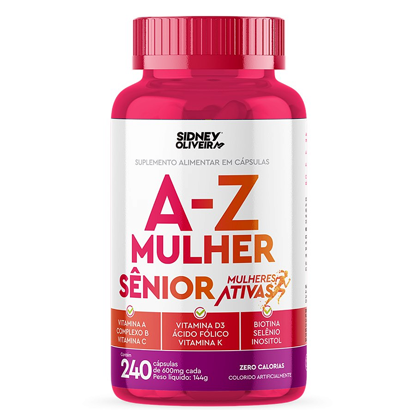 A-Z MULHER SÊNIOR MULHERES ATIVAS 240 CAPS