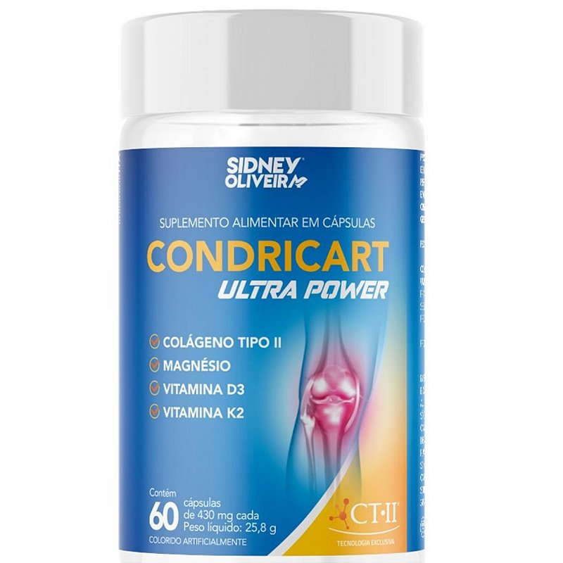 Colágeno Tipo Ii + Mdk Condricart Ultra Power 60 Cápsulas