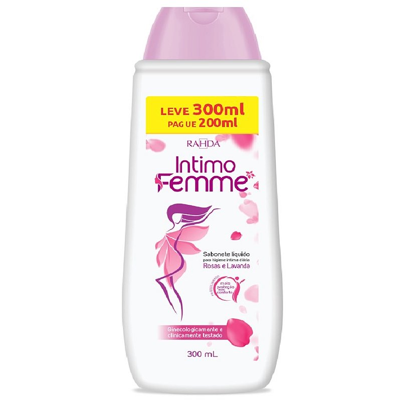 Sabonete Íntimo Rahda Intimo Femme Leve 300ml Pague 200ml