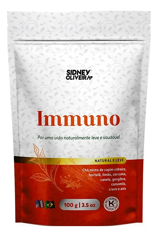 Imunno Chá Imunizante 100G Sidney Oliveira